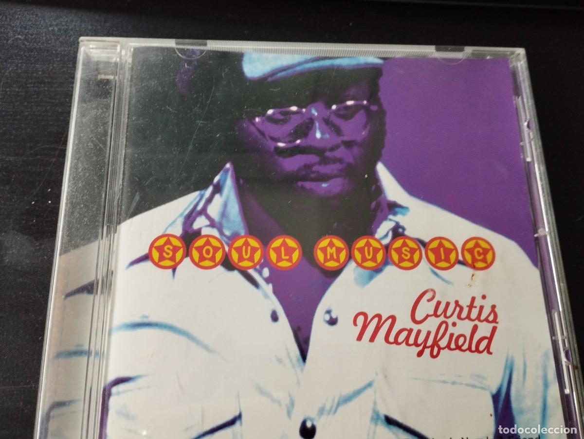 CDs de m&uacute;sica: CURTIS MAYFIELD- SOUL MUSIC- - Foto 1
