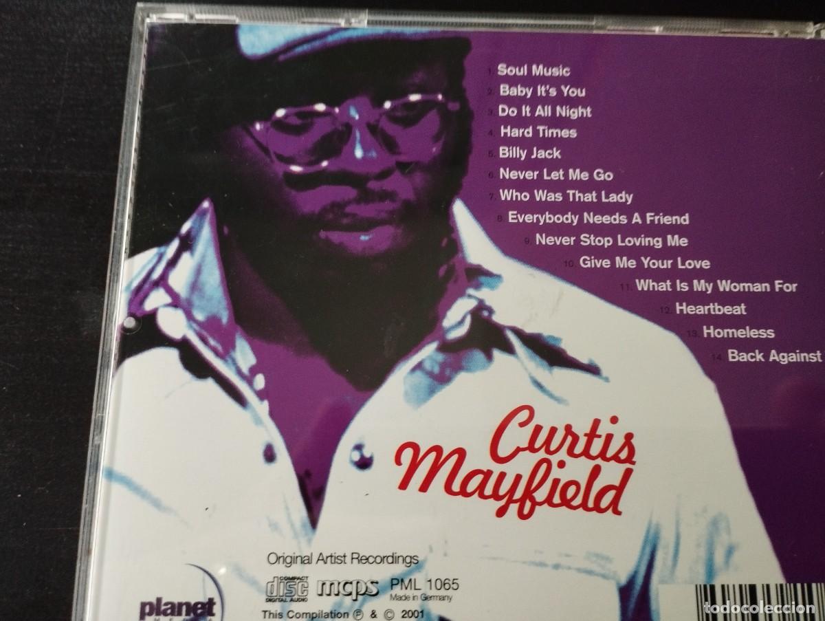 CDs de m&uacute;sica: CURTIS MAYFIELD- SOUL MUSIC- - Foto 2