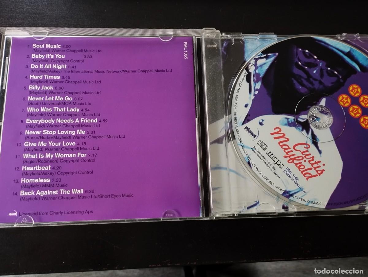 CDs de m&uacute;sica: CURTIS MAYFIELD- SOUL MUSIC- - Foto 3