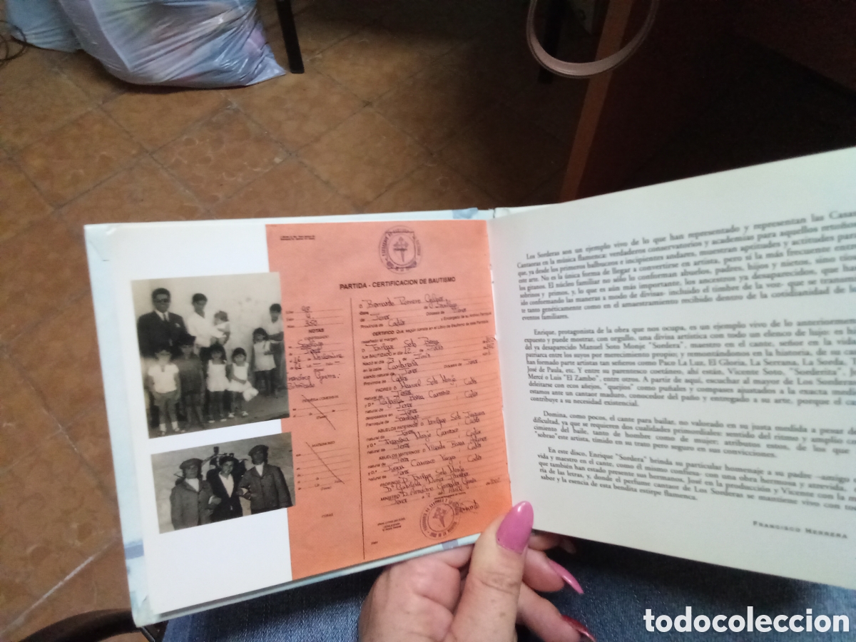CDs de m&uacute;sica: Enrique Soto sordera - Foto 3