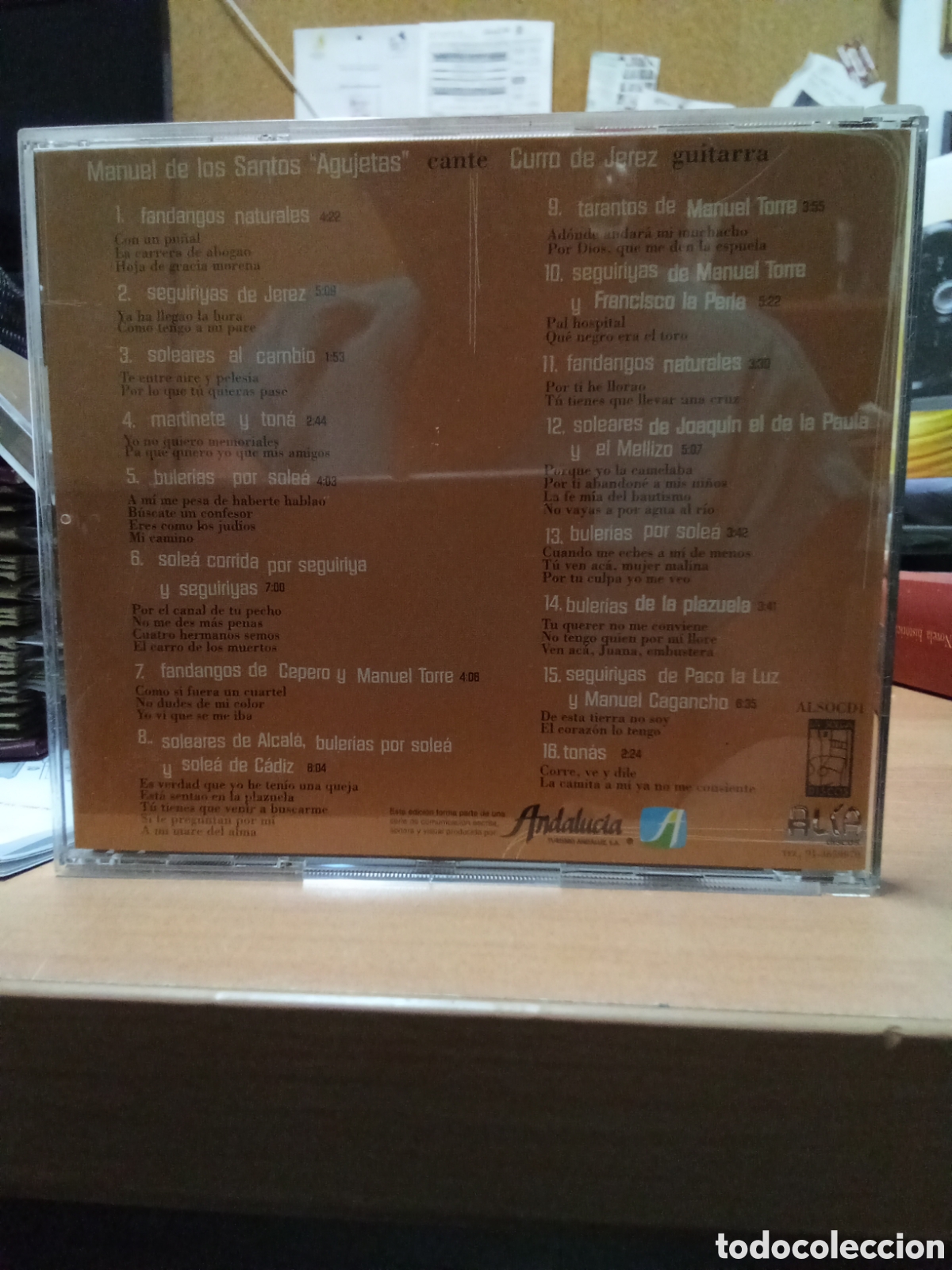 CDs de m&uacute;sica: Agujetas - Foto 2