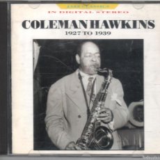 CDs de Música: COLEMAN HAWKINS NUEVO SIN PRECINTAR