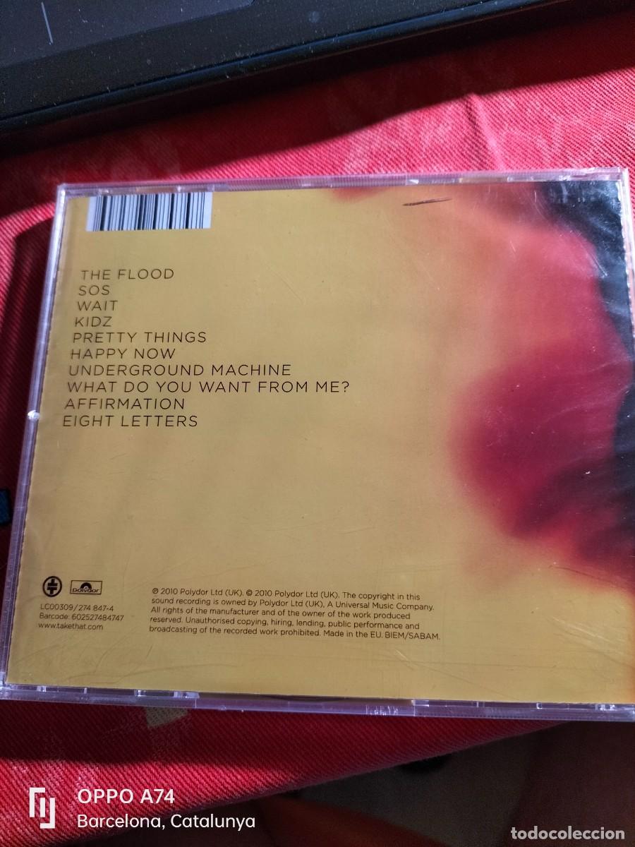CDs de m&uacute;sica: RAR CD. TAKE THAT. PROGRESS. STICKER EN FRANC&Eacute;S. MINT - Foto 2