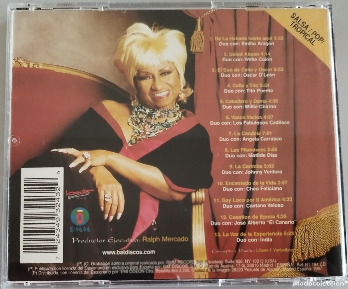 CDs de m&uacute;sica: CELIA CRUZ, CELIA'S DUETOS - Foto 2