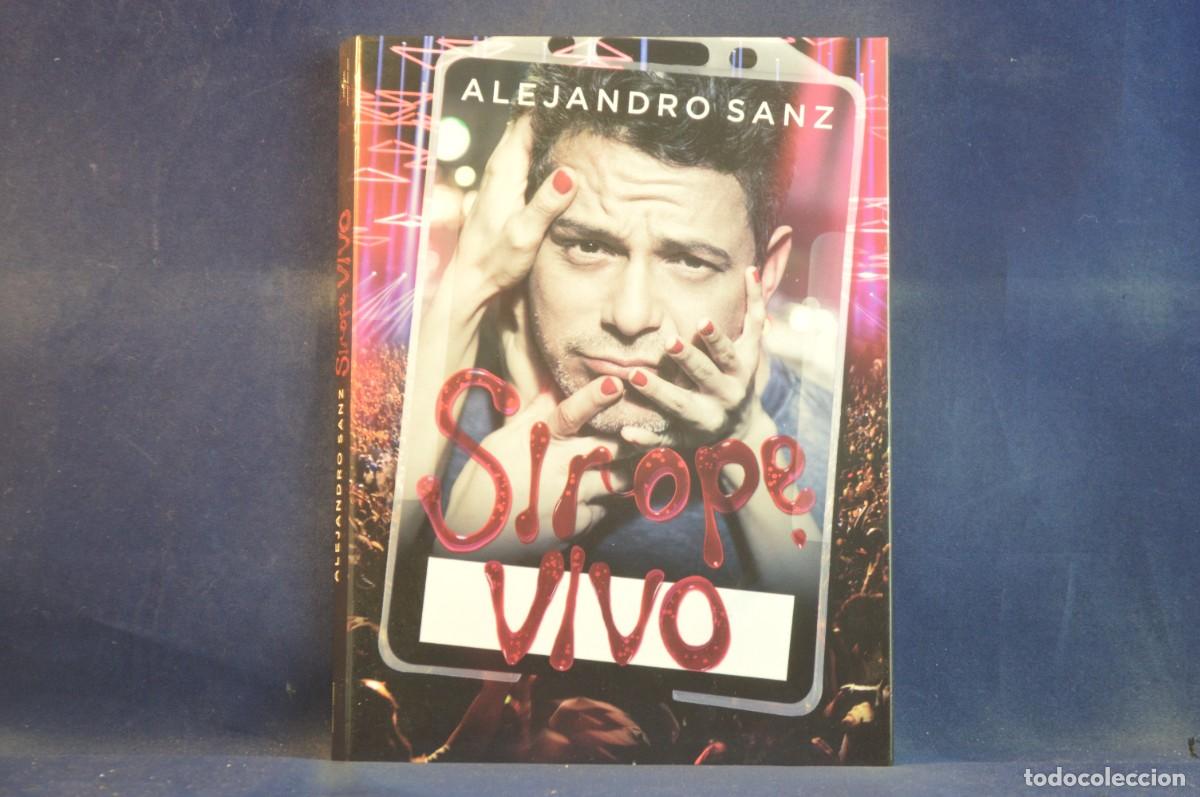 CDs de m&uacute;sica: ALEJANDRO SANZ - SIROPE VIVO - 3 CD + DVD - Foto 1