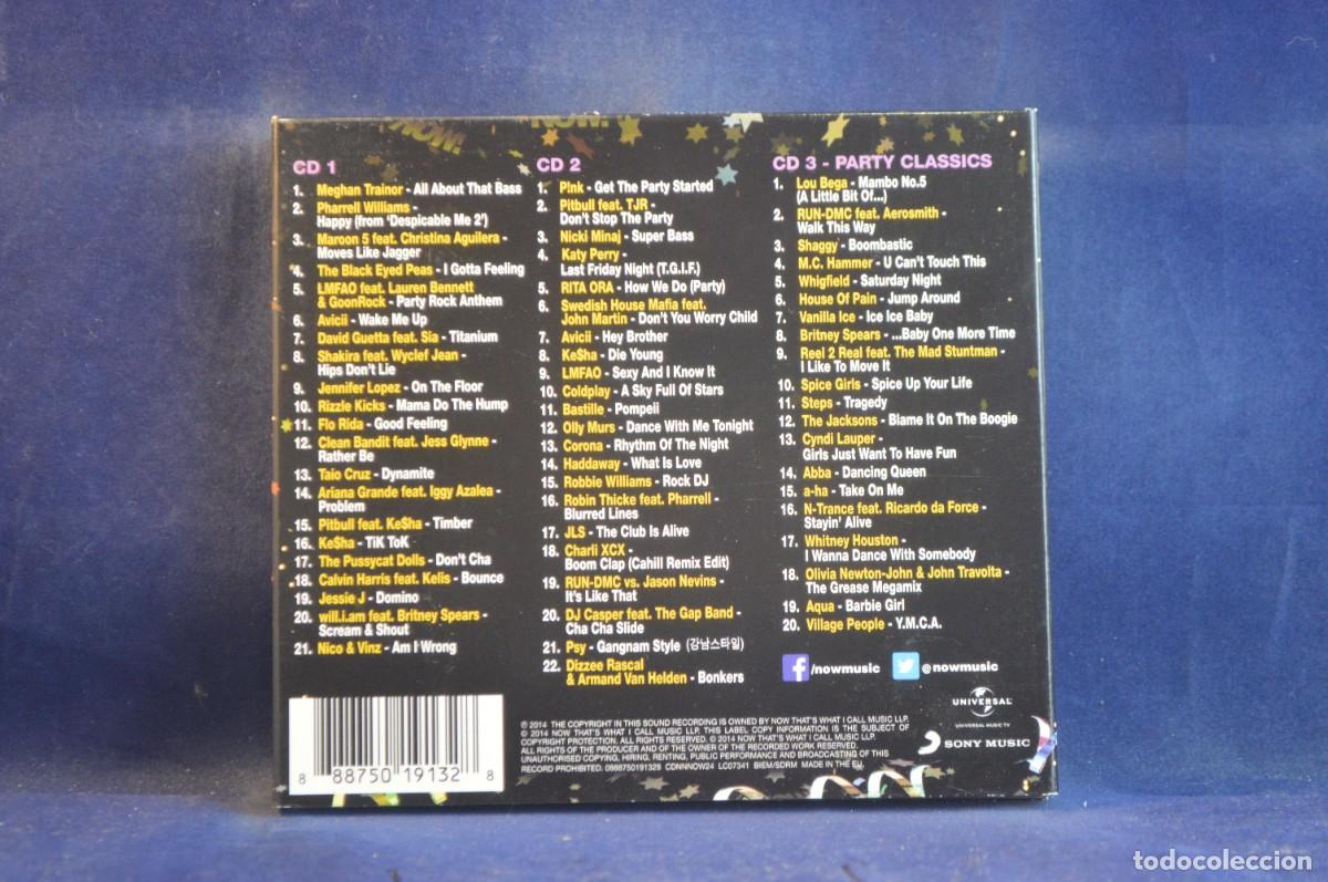 CDs de m&uacute;sica: VARIOUS - NOW THATS WHAT I CALL A PARTY - 3 CD - Foto 2