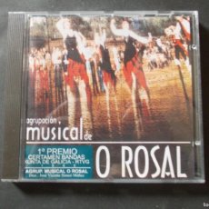 CDs de Música: CD AGRUPACIÓN MUSICAL DE O ROSAL 1º PREMIO CERTAMEN DE BANDAS XUNTA DE GALICIA RTVG 1995 BOLOBOLO. Lote 367224394
