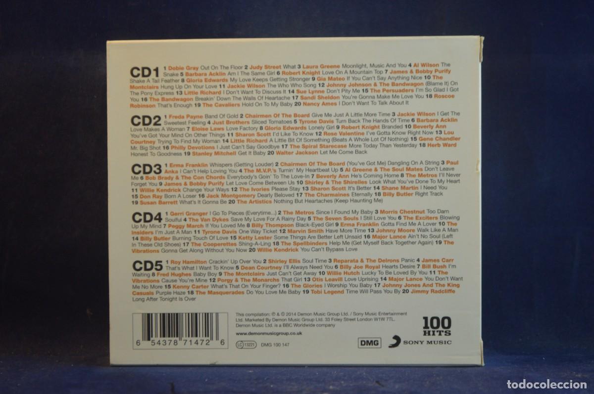 CDs de m&uacute;sica: VARIOUS - 100 HITS NORTHERN SOUL - 5 CD - Foto 2