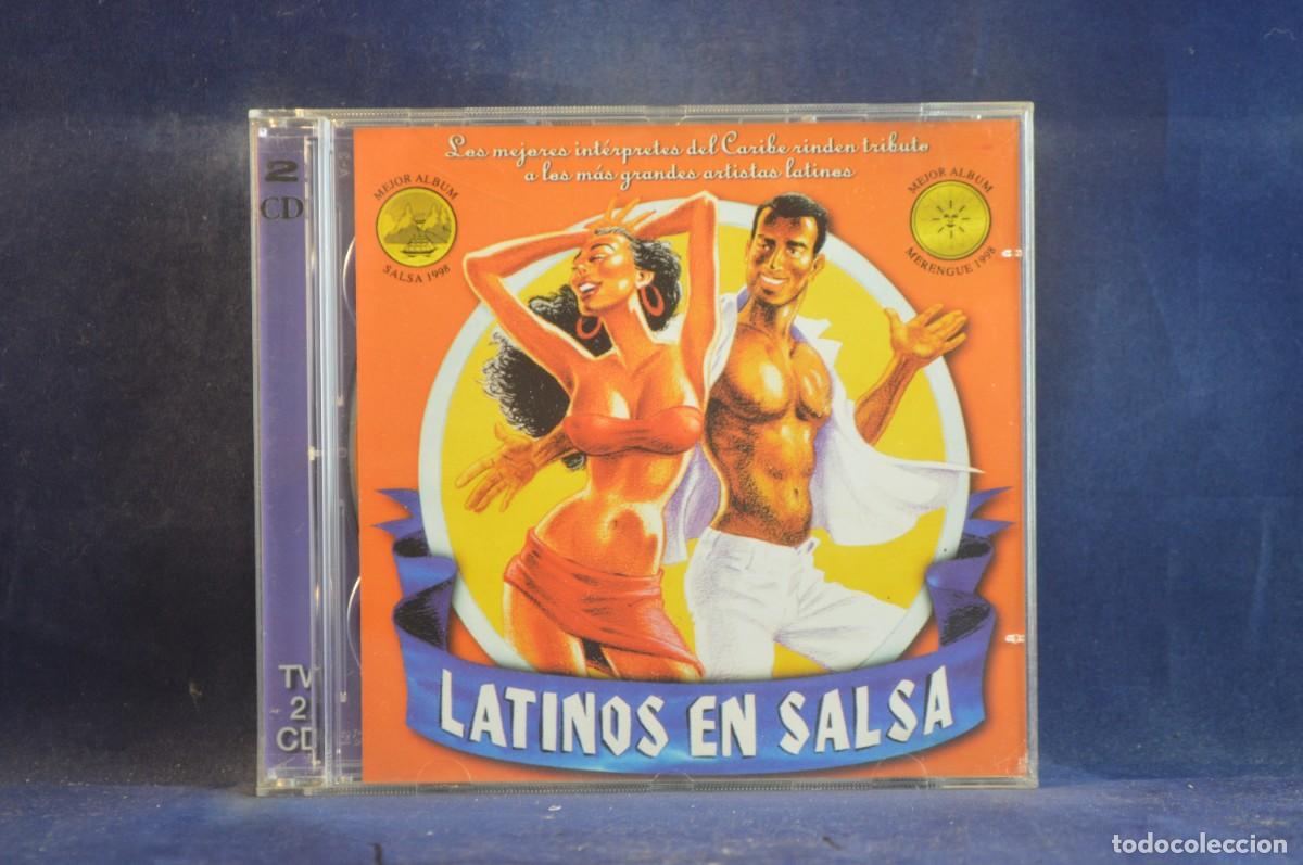 CDs de m&uacute;sica: VARIOUS - LATINOS EN SALSA - 2 CD - Foto 1