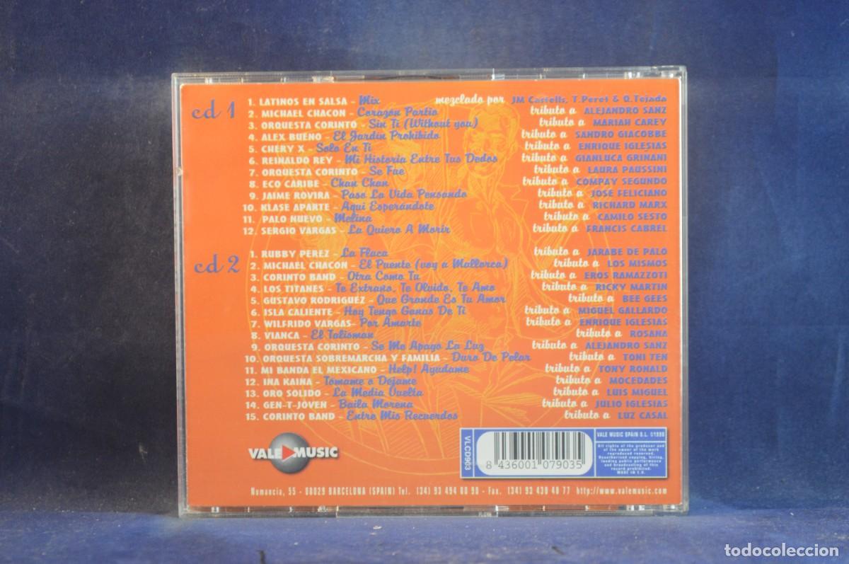 CDs de m&uacute;sica: VARIOUS - LATINOS EN SALSA - 2 CD - Foto 2
