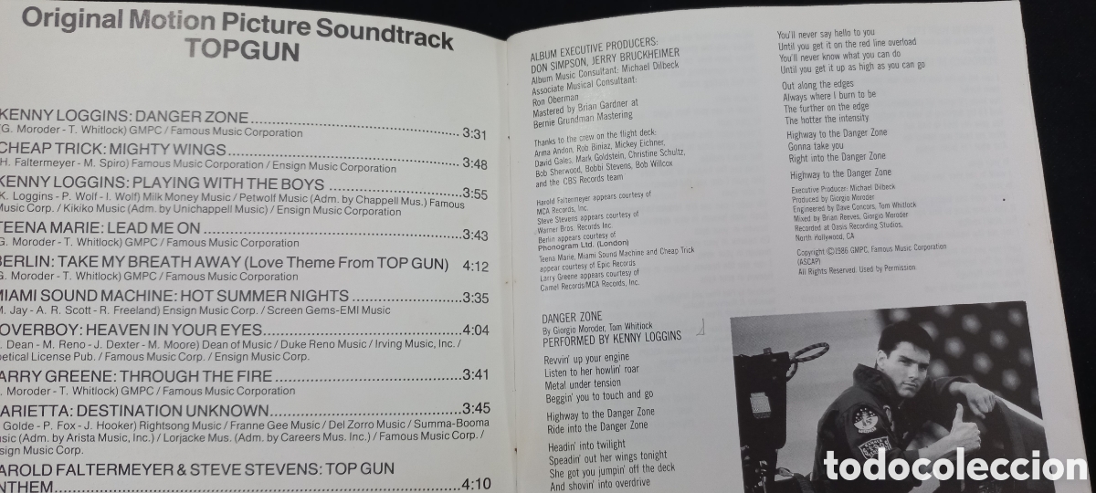 CDs de m&uacute;sica: BSO TOP GUN 1988 - Foto 2