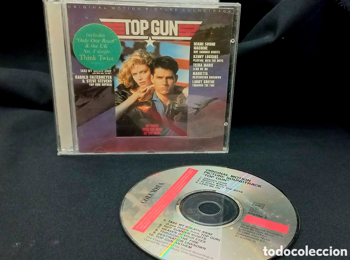 CDs de m&uacute;sica: BSO TOP GUN 1988 - Foto 1