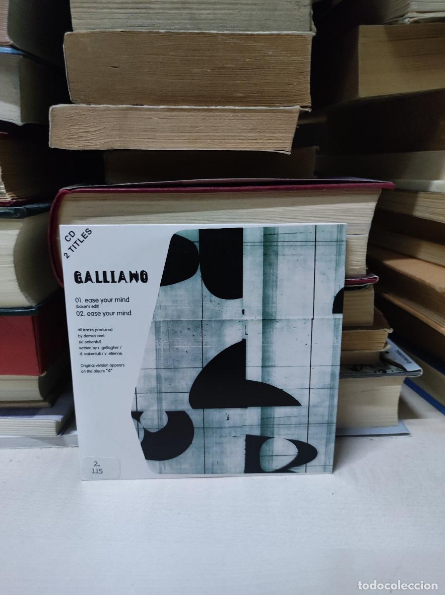 CDs de m&uacute;sica: galliano ease your mind - Foto 1