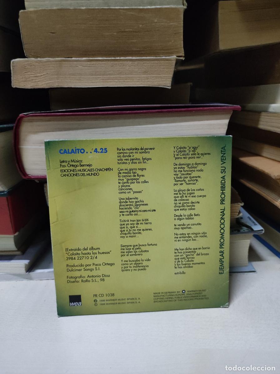 CDs de m&uacute;sica: Paco Ortega &ndash; Cala&iacute;to - Foto 2