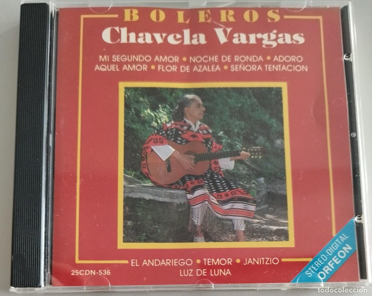 CDs de m&uacute;sica: CHAVELA VARGAS, BOLEROS - Foto 1