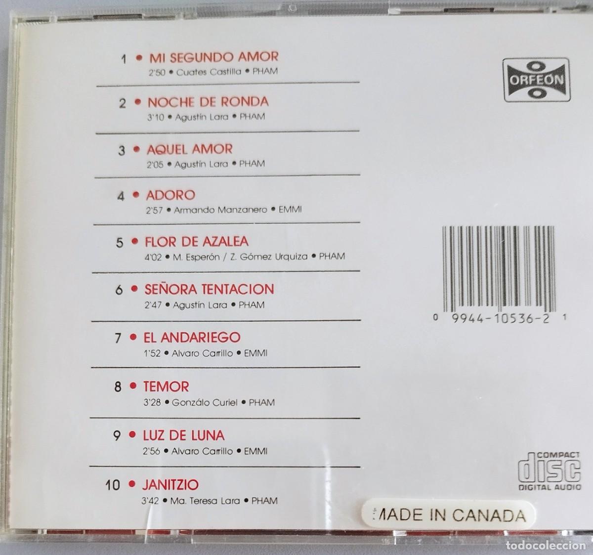 CDs de m&uacute;sica: CHAVELA VARGAS, BOLEROS - Foto 2