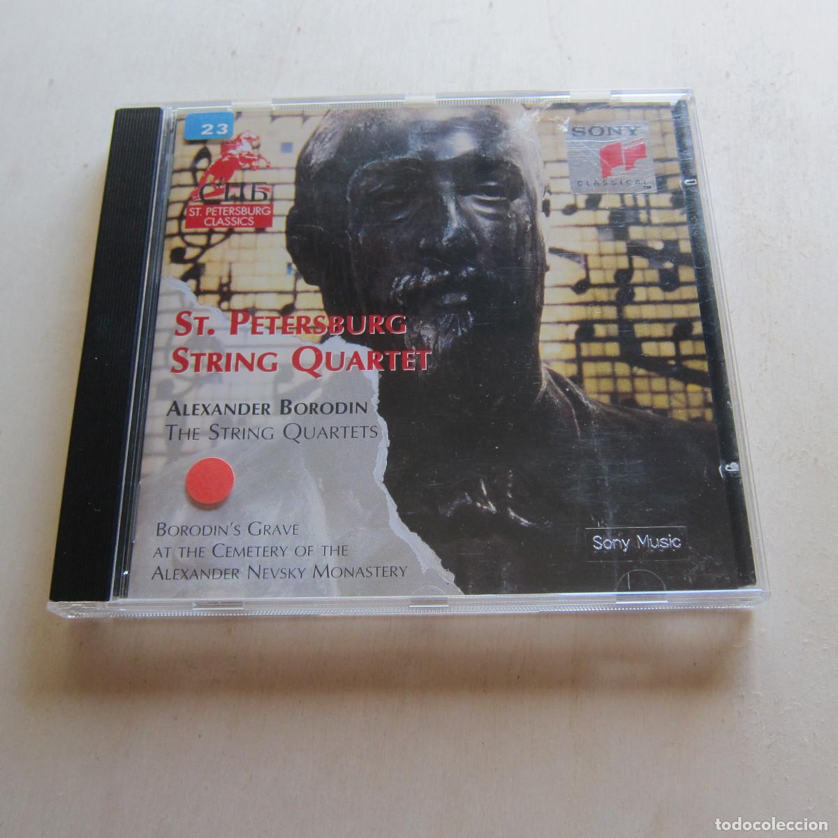 CDs de m&uacute;sica: ST. PETESBURG STRING QUARTET - BORODIN (SONY) CD - Foto 1