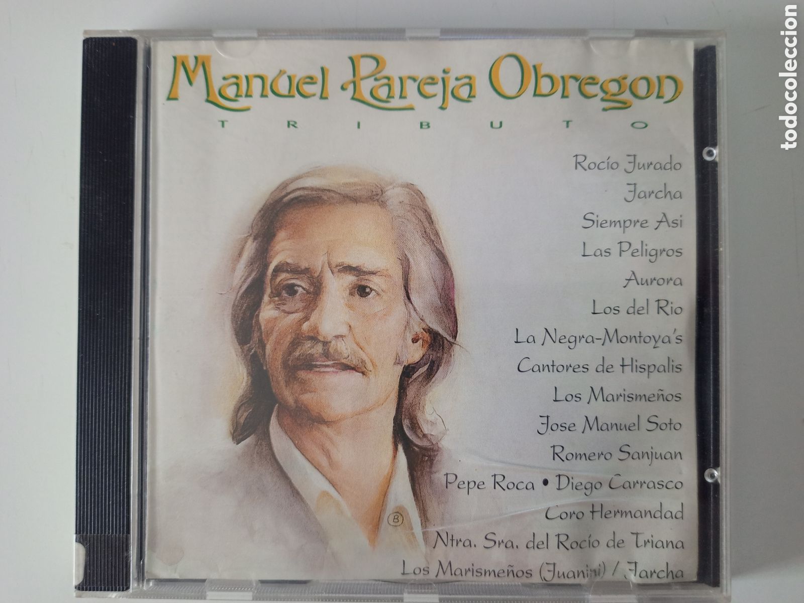 CDs de m&uacute;sica: Manuel Pareja Obreg&oacute;n - Tributo - Foto 1