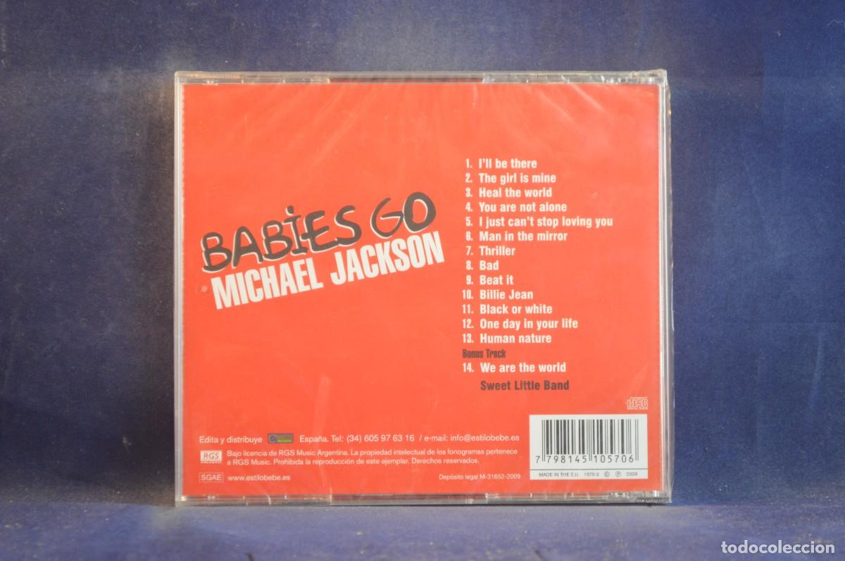 CDs de m&uacute;sica: BABIES GO - MICHAEL JACKSON - CD - Foto 2
