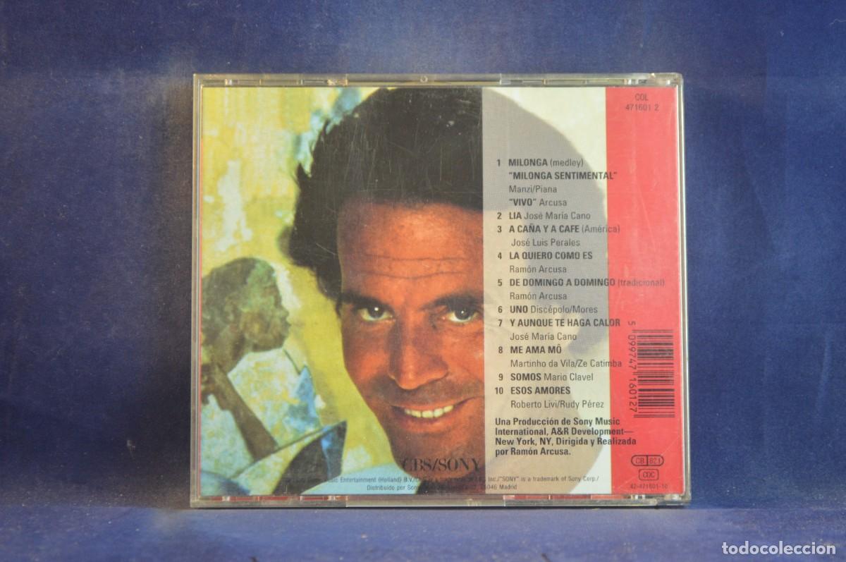 CDs de m&uacute;sica: JULIO IGLESIAS - CALOR - CD - Foto 2