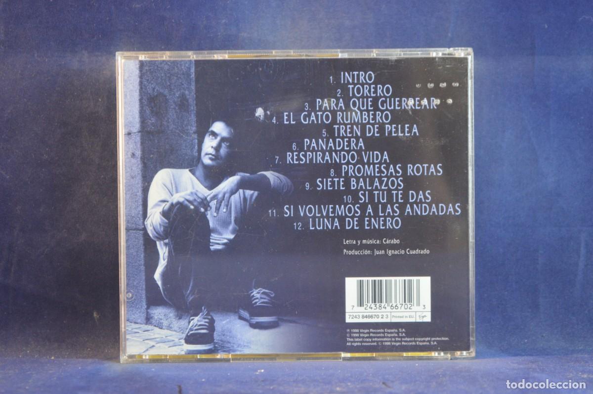 CDs de m&uacute;sica: C&Auml;RABO - RESPIRANDO VIDA - CD - Foto 2