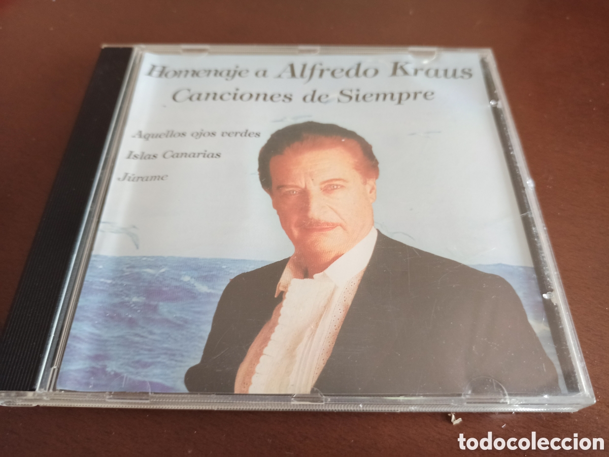 CDs de m&uacute;sica: Homenaje a Alfredo Kraus - Canciones de Siempre - Foto 1