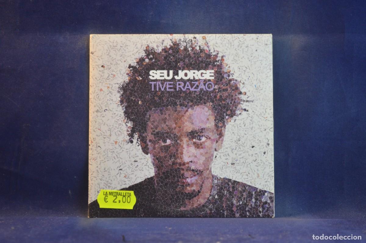 CDs de m&uacute;sica: SEU JORGE - CRU - CD SINGLE - Foto 1