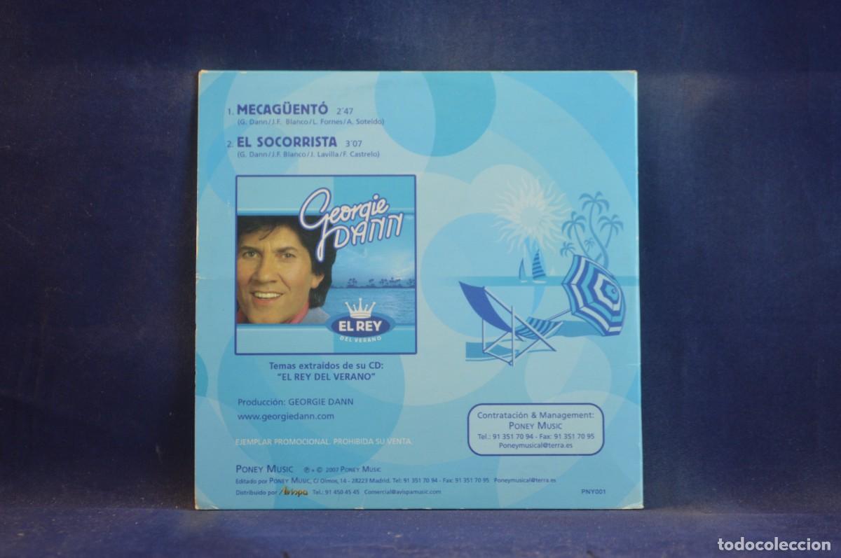 CDs de m&uacute;sica: GEORGIE DANN - EL REY DEL VERANO - CD SINGLE - Foto 2
