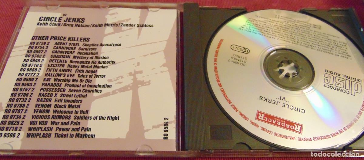CDs de m&uacute;sica: Circle Jerks &ndash; VI - CD ROADRACER 1990 - Foto 4