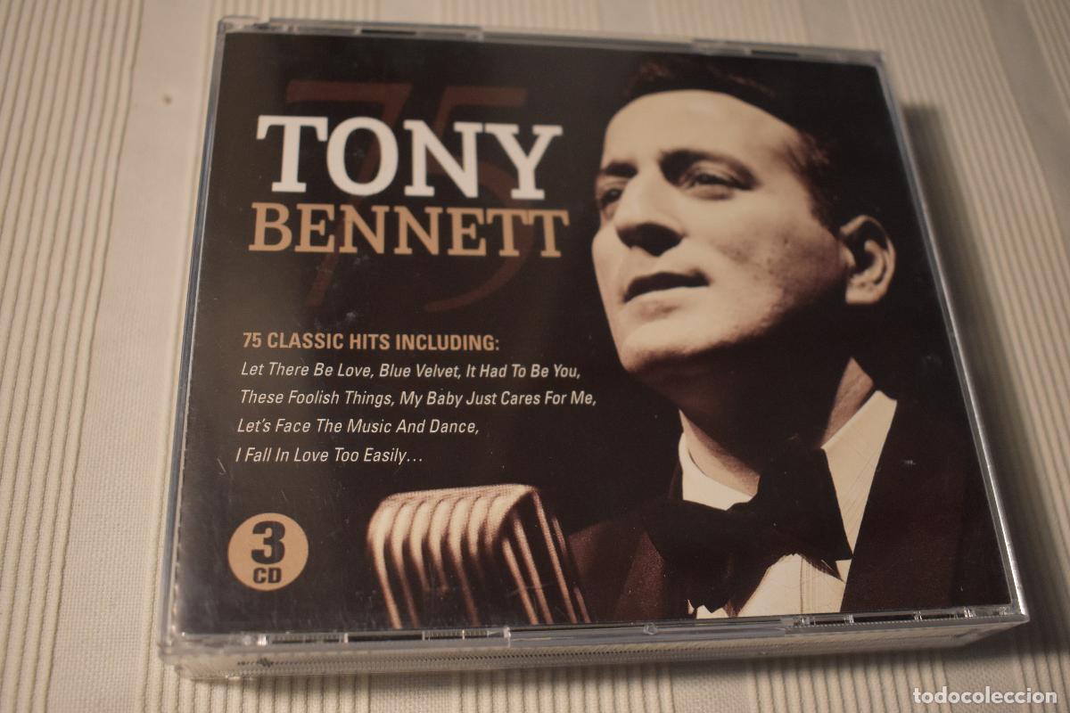 CDs de m&uacute;sica: TRPLE CD TONY BENNET 75 CLASSIC HITS - Foto 1