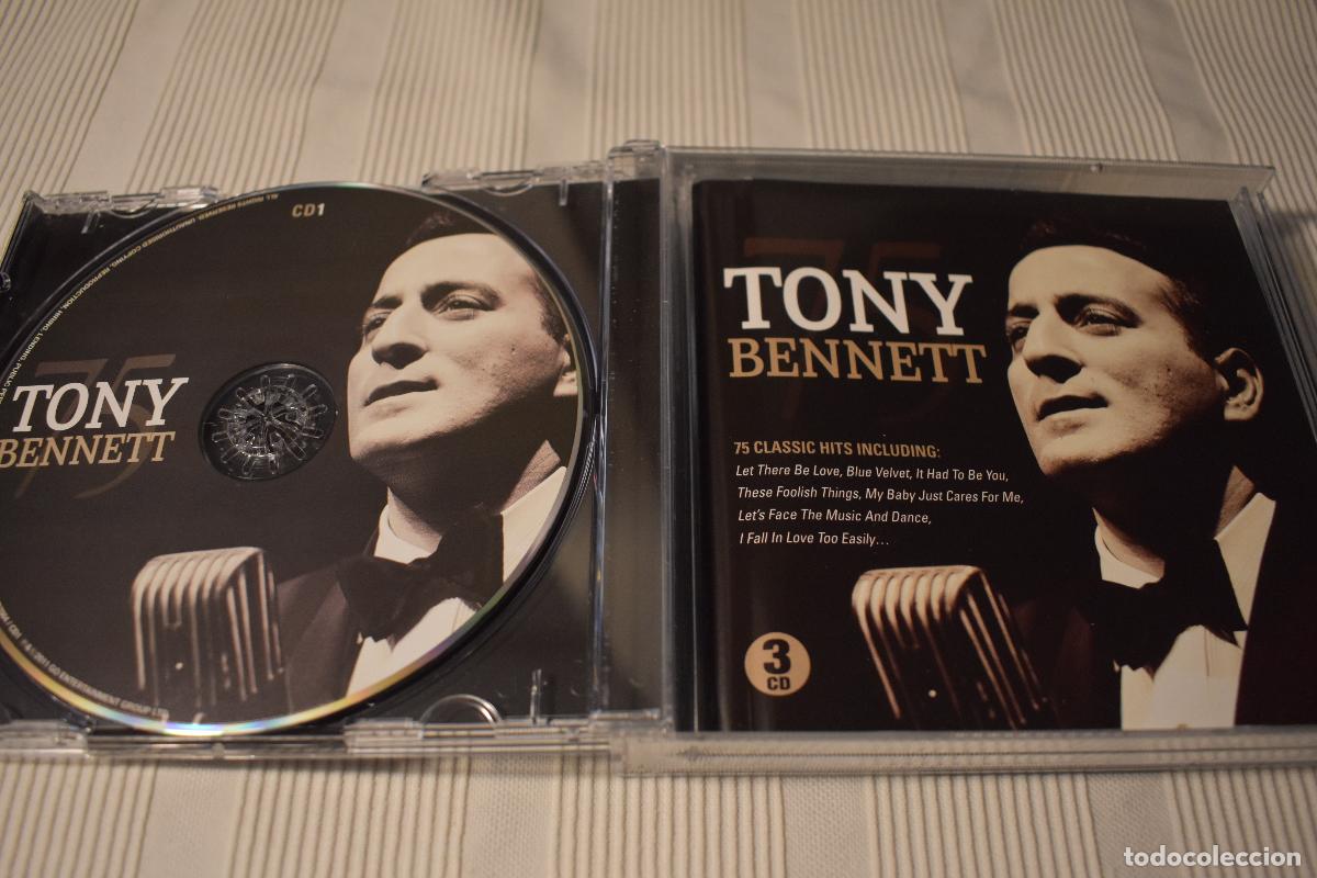 CDs de m&uacute;sica: TRPLE CD TONY BENNET 75 CLASSIC HITS - Foto 2