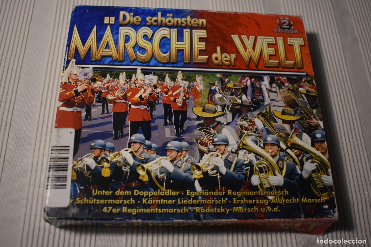 CDs de m&uacute;sica: DOBLE CD MARSCHE DER WELT - Foto 1