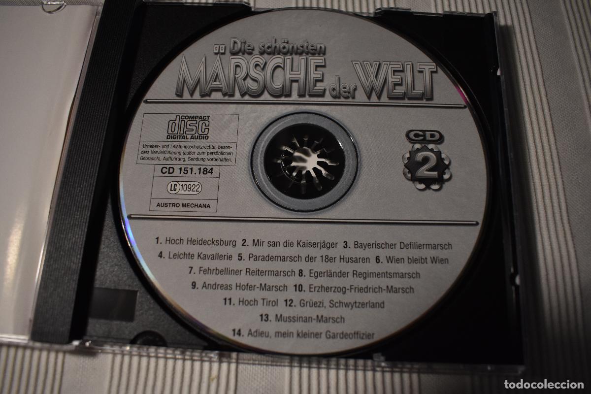 CDs de m&uacute;sica: DOBLE CD MARSCHE DER WELT - Foto 3