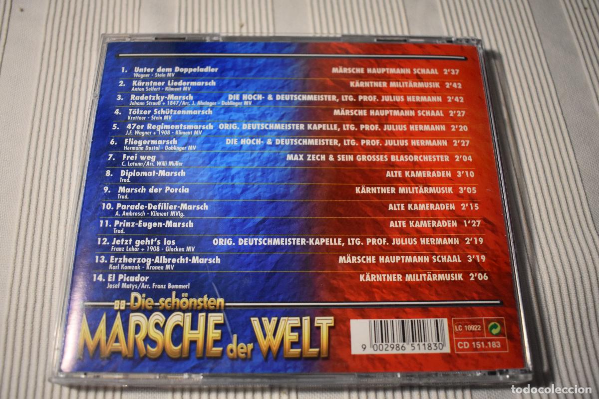 CDs de m&uacute;sica: DOBLE CD MARSCHE DER WELT - Foto 8