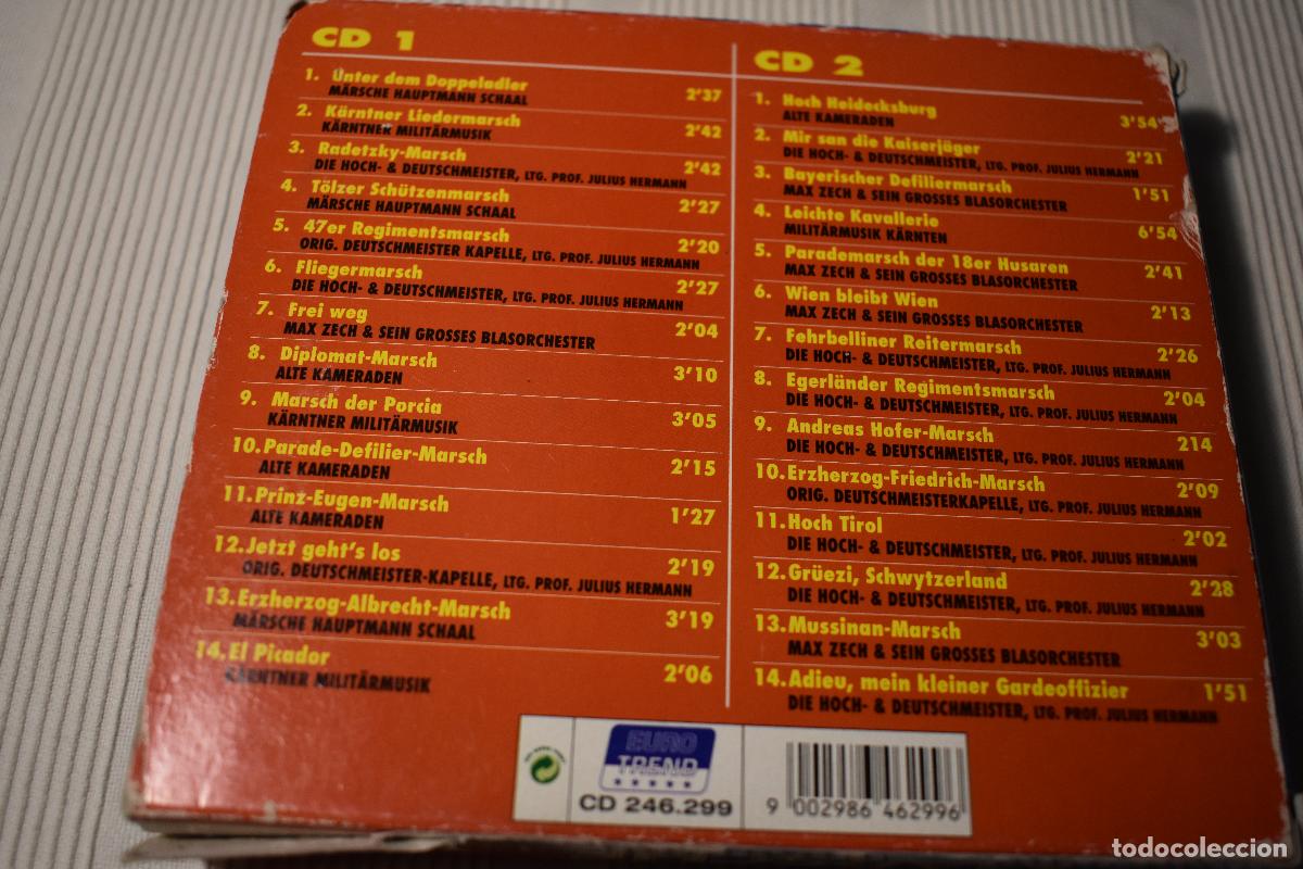 CDs de m&uacute;sica: DOBLE CD MARSCHE DER WELT - Foto 9