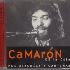 CDs de Música: CAMARON DE LA ISLA POR ALEGRIAS Y CANTIÑAS. Lote 367542274