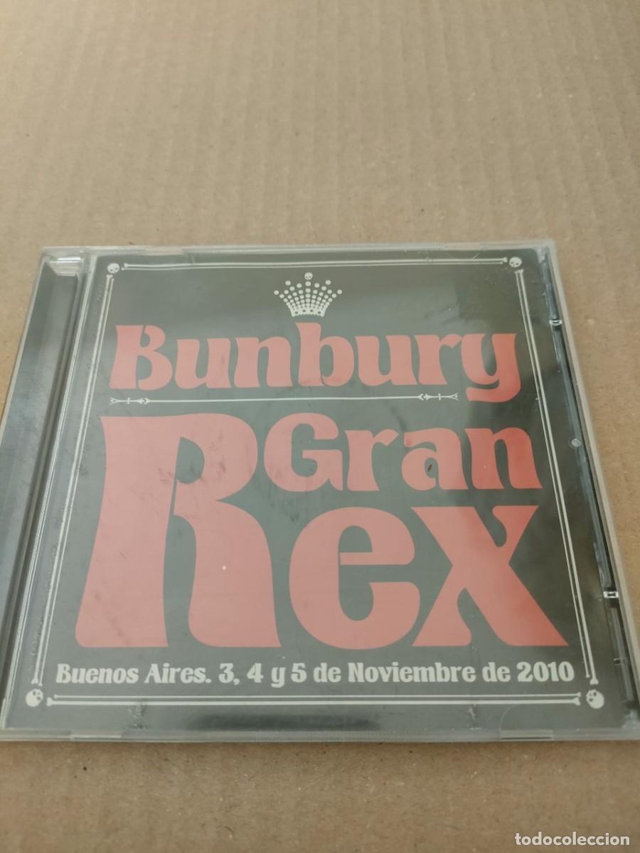 CDs de m&uacute;sica: BUNBURY - GRAN REX. 2 CDS - Foto 1