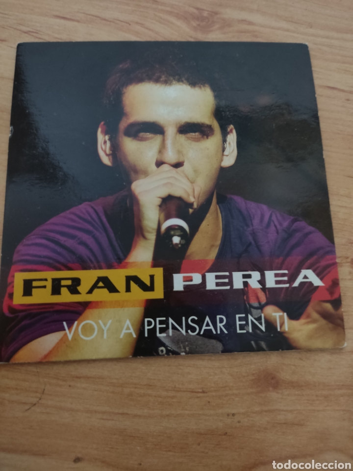 CD de M&uacute;sica: cd single FRAN PEREA &rdquo;Voy a pensar en ti&rdquo;