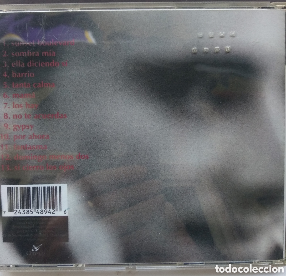 CDs de m&uacute;sica: *JAVIER ALVAREZ, DOS, SPAIN, CHRYSALIS, 1996 - Foto 2
