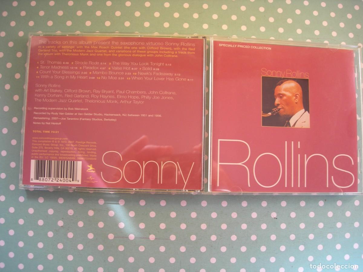 CDs de m&uacute;sica: ROLLINS / SONNY ROLLINS / CD / 13 TEMAS / JAZZ - Foto 1