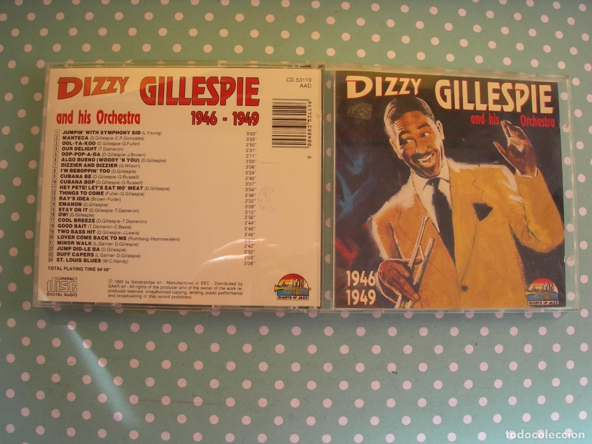 CDs de m&uacute;sica: 1946 - 1949 / DIZZY GILLESPIE / CD / 24 TEMAS / JAZZ - Foto 1