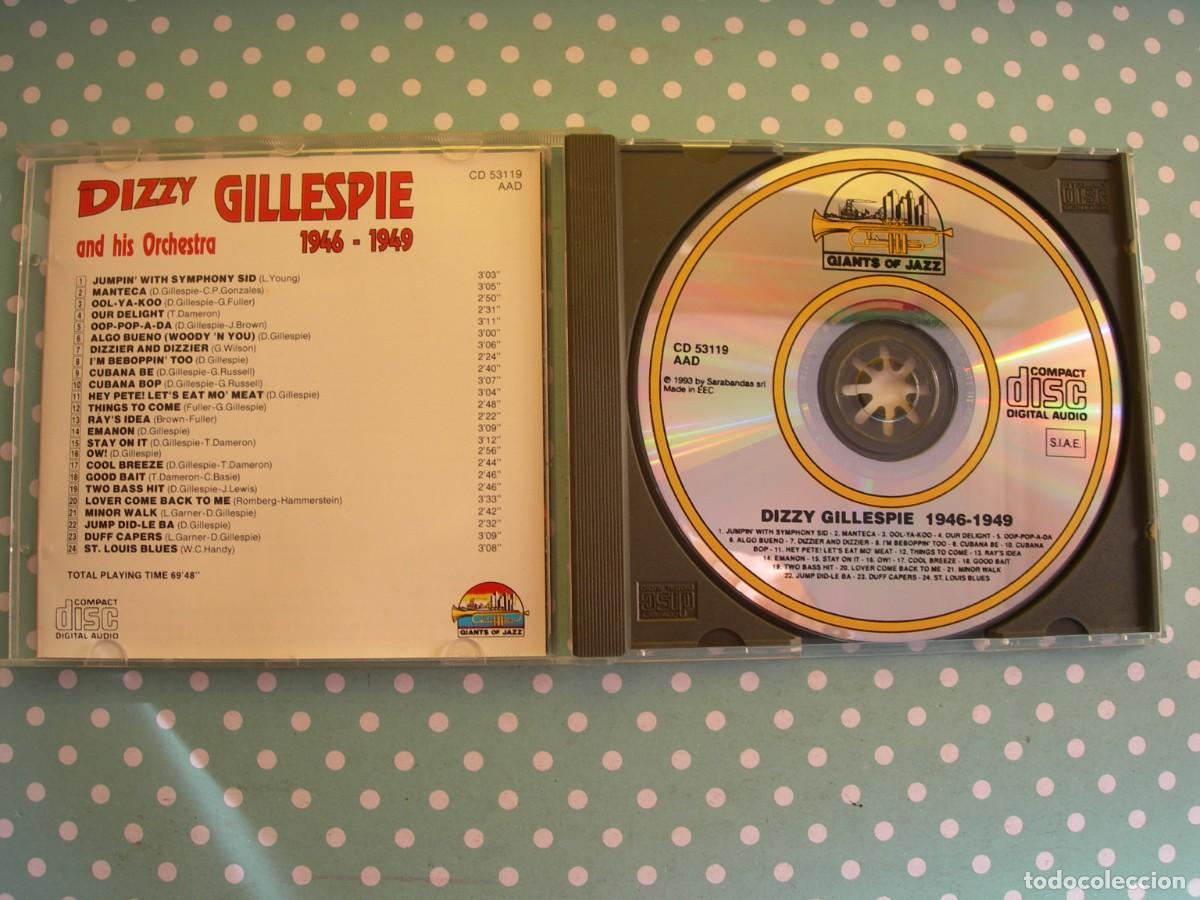 CDs de m&uacute;sica: 1946 - 1949 / DIZZY GILLESPIE / CD / 24 TEMAS / JAZZ - Foto 2