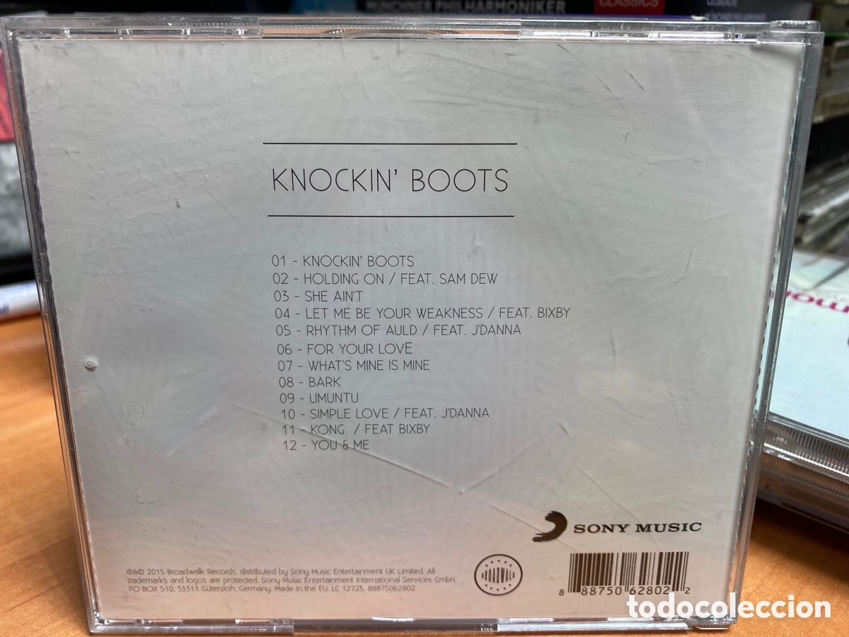 CDs de m&uacute;sica: Julio Bashmore - Knockin Boots (CD, Album) - Foto 2