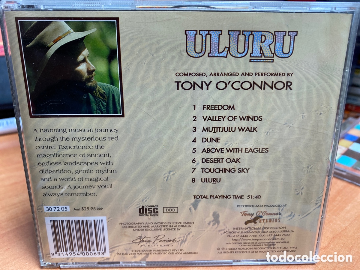 CDs de m&uacute;sica: Tony OConnor - Uluru (CD) - Foto 2