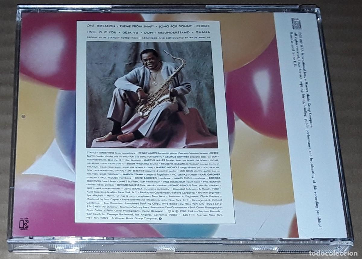 CDs de m&uacute;sica: CD - STANLEY TURRENTINE - INFLATION - Foto 2