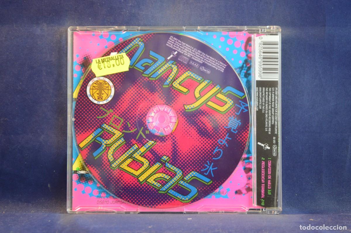 CDs de m&uacute;sica: NANCYS RUBIAS - CORAZ&Oacute;N DE HIELO - CD SINGLE - Foto 2