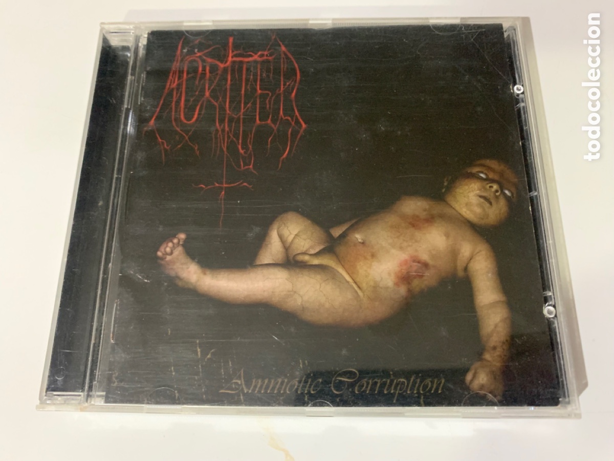 CDs de m&uacute;sica: Cd Acriter - Amniotic Corruption del 2006 - Foto 1