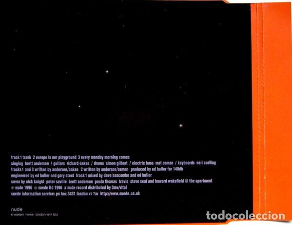 CDs de m&uacute;sica: Suede - Trash (CD single: 3 temas) - Foto 2