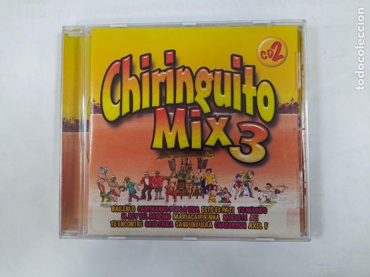 Music CDs: CHIRINGUITO MIX 3. CD N&ordm; 2. TDKCD208
