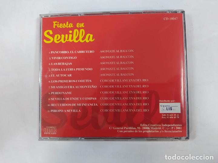 CDs de m&uacute;sica: FIESTA EN SEVILLA. CD. TDKCD208 - Foto 2